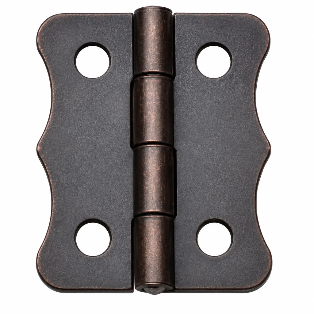 Dekoratif Antik Bakır Papatya Menteşe 100 Adet 40x30 mm