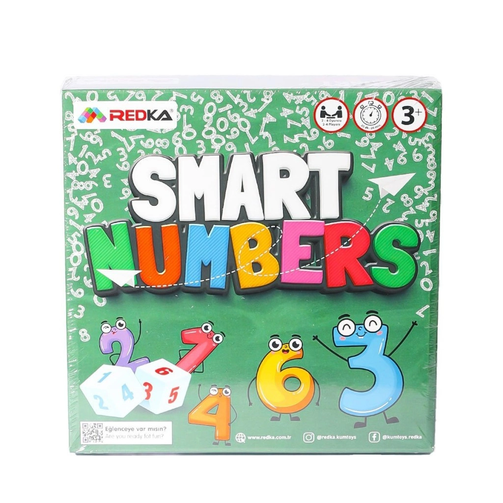 Eğlenceli Akıl Oyunları Smart Numbers 1 Adet