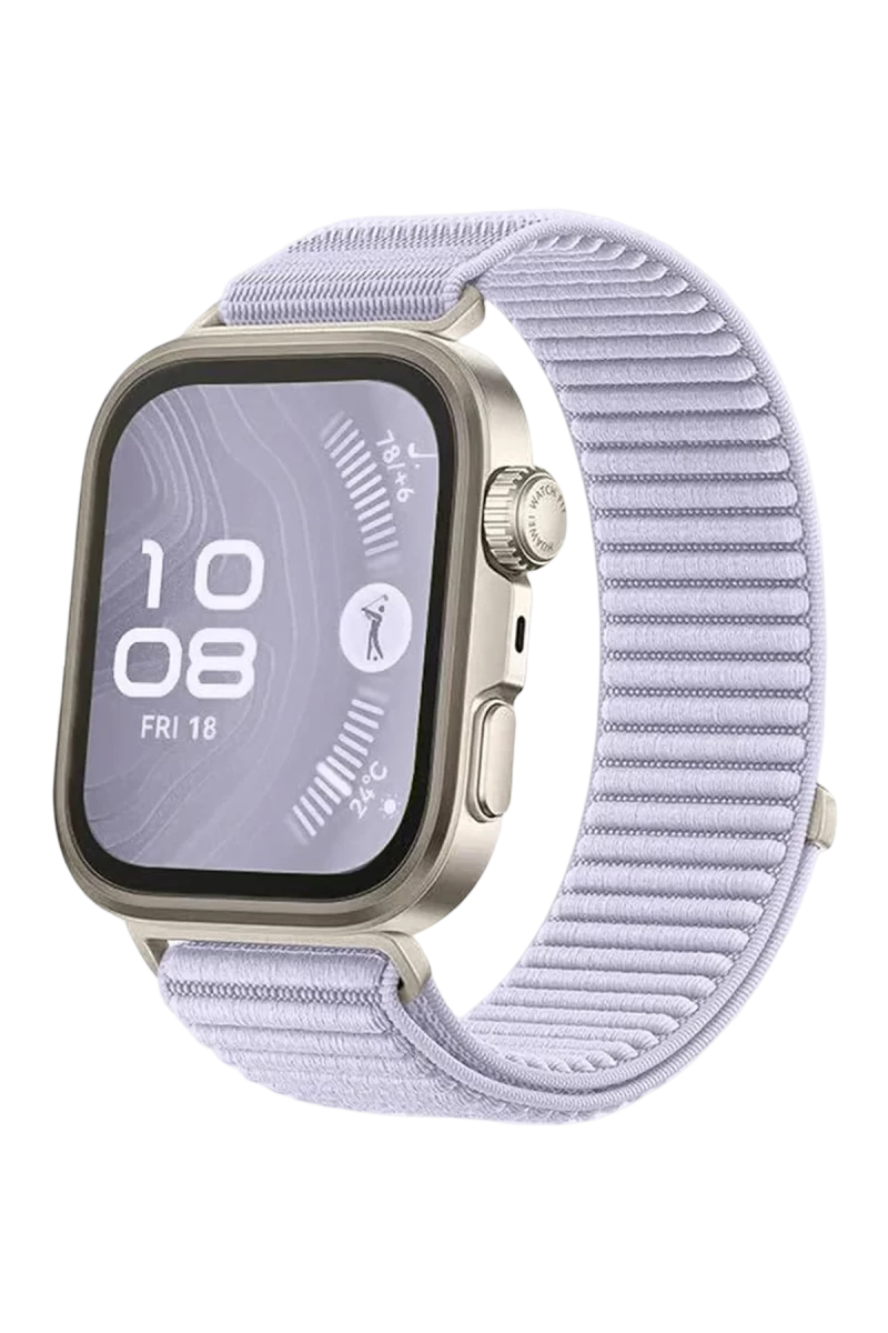 Huawei Fit 4 Braid Kordon - Lila