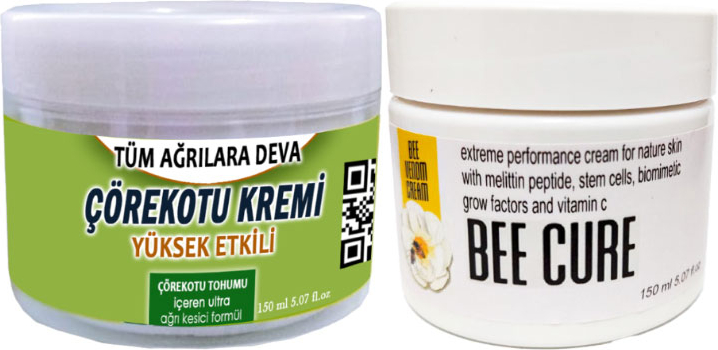 Çörekotu Çörek Otu Kremi 150 ml + Beecure Krem 150 ml / Krem Seti