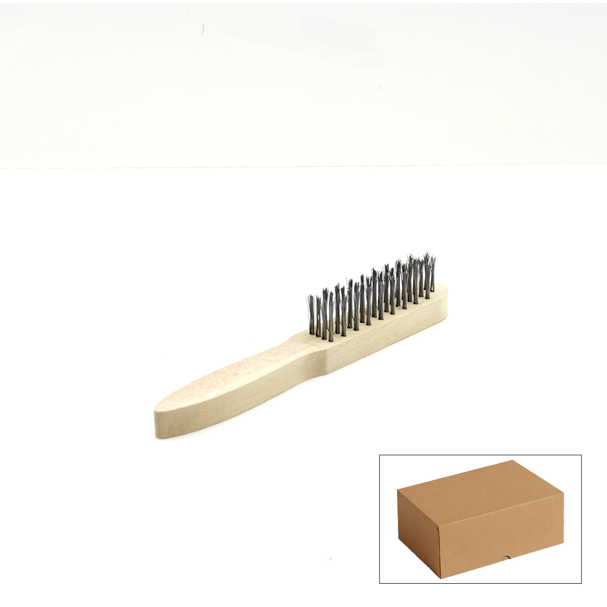 Ahşap Saplı Metal Tel Fırça