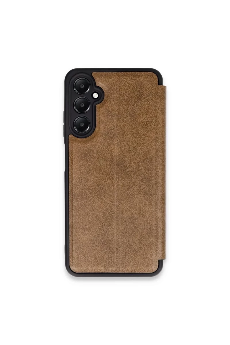 Samsung Galaxy S24 FE Uyumlu Kılıf Flip Cover - Taba