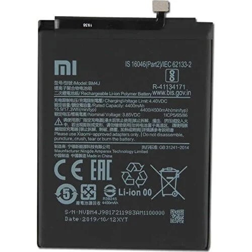 Redmi Note 8 Pro (BM4J) Batarya Pil 4500 mAh