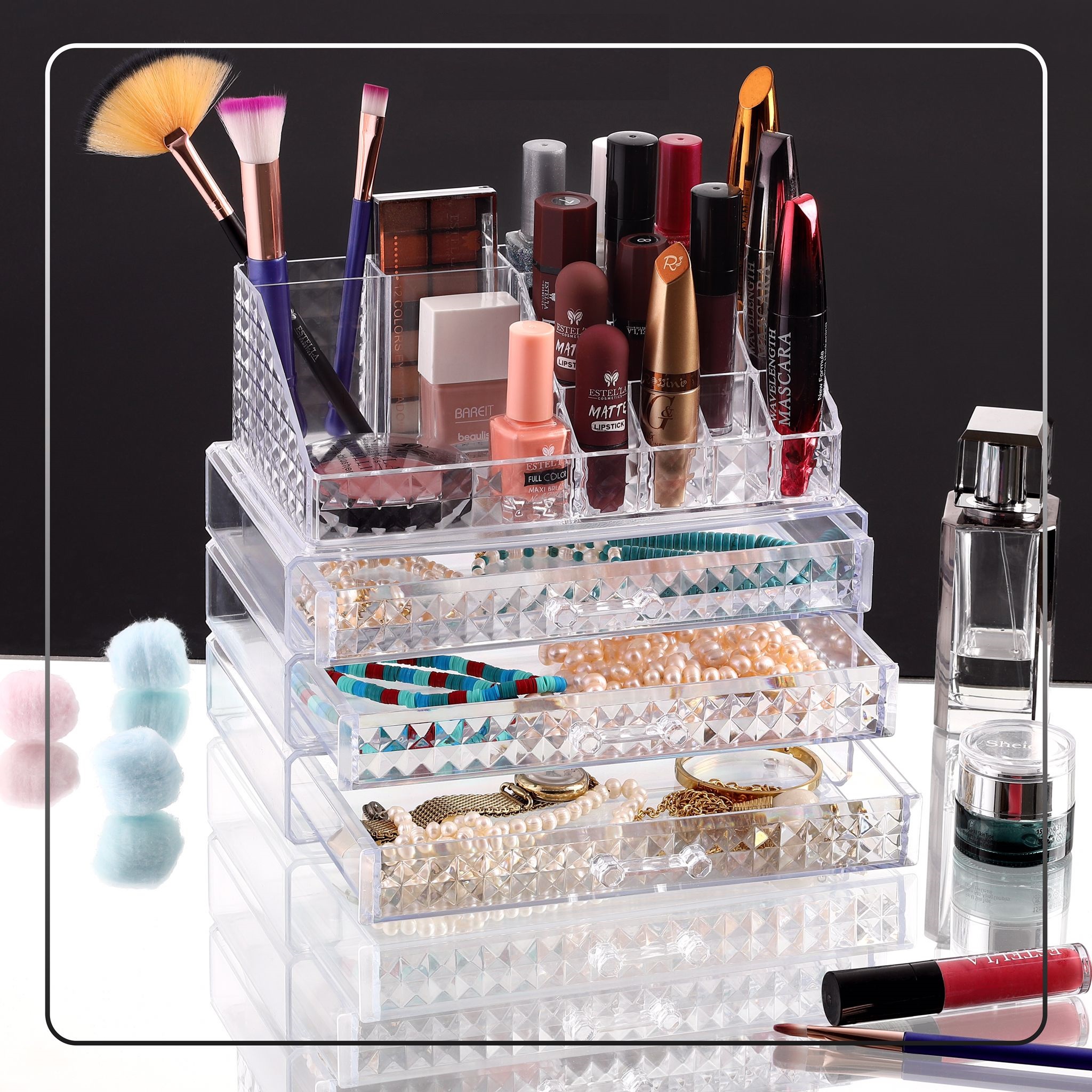 Dıamond Klasik Organizer - 3 Çekmece