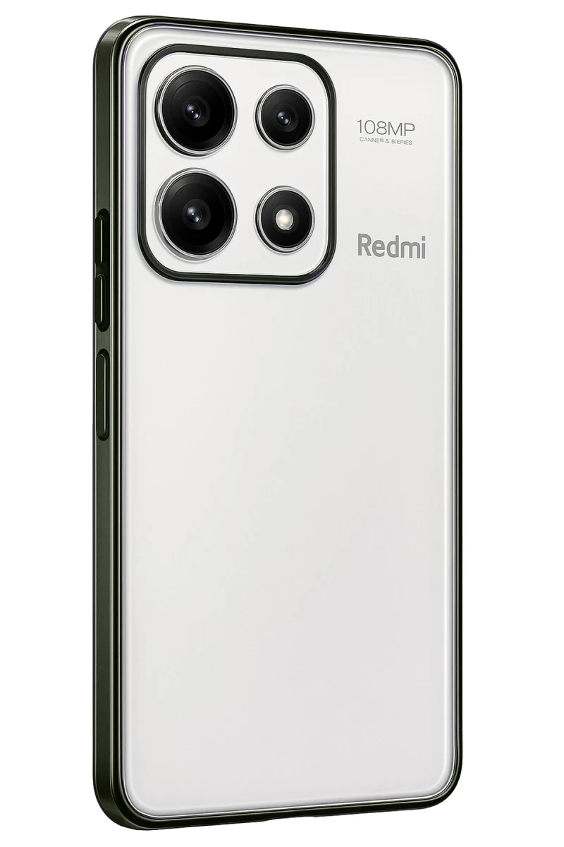 Xiaomi Poco X6 Pro Uyumlu Kılıf Lensli Silikon - Yeşil