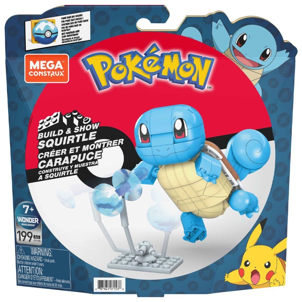 GYH00 Squirtle - Yap ve Oyna Figürler 199 parça +7 yaş
