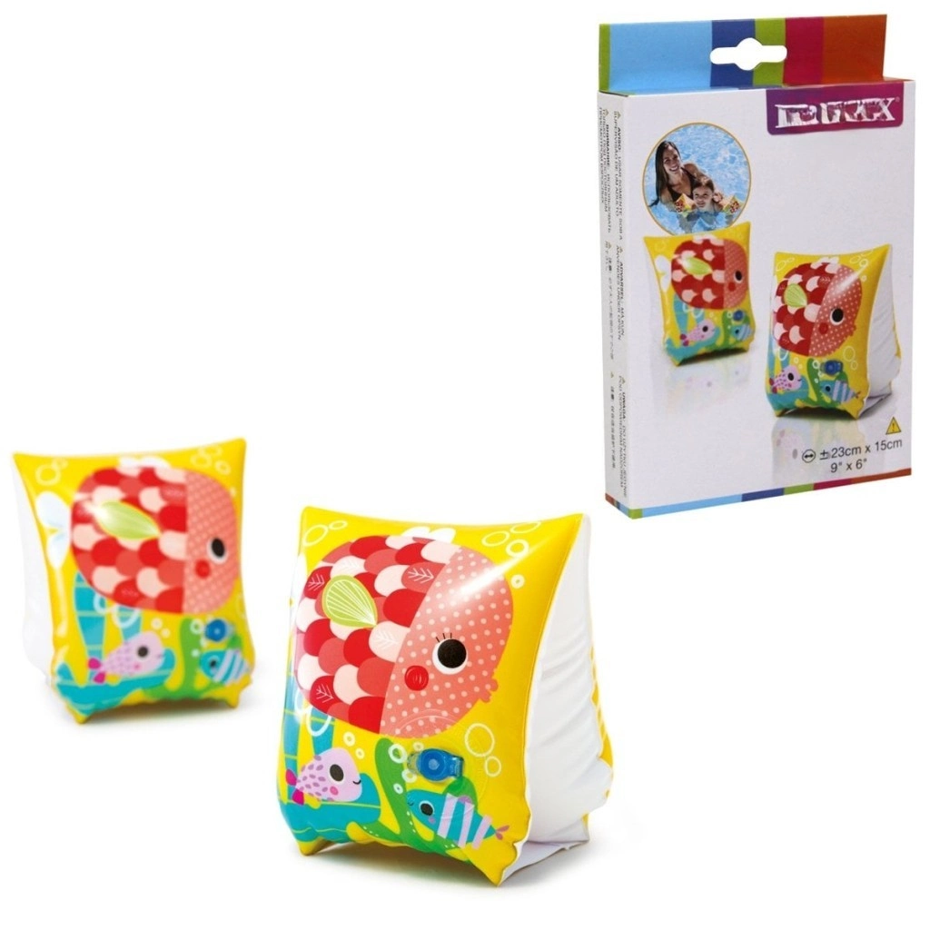 Eğlenceli Balık Baskılı Kolluk 23x15 cm Çocuklar İçin
