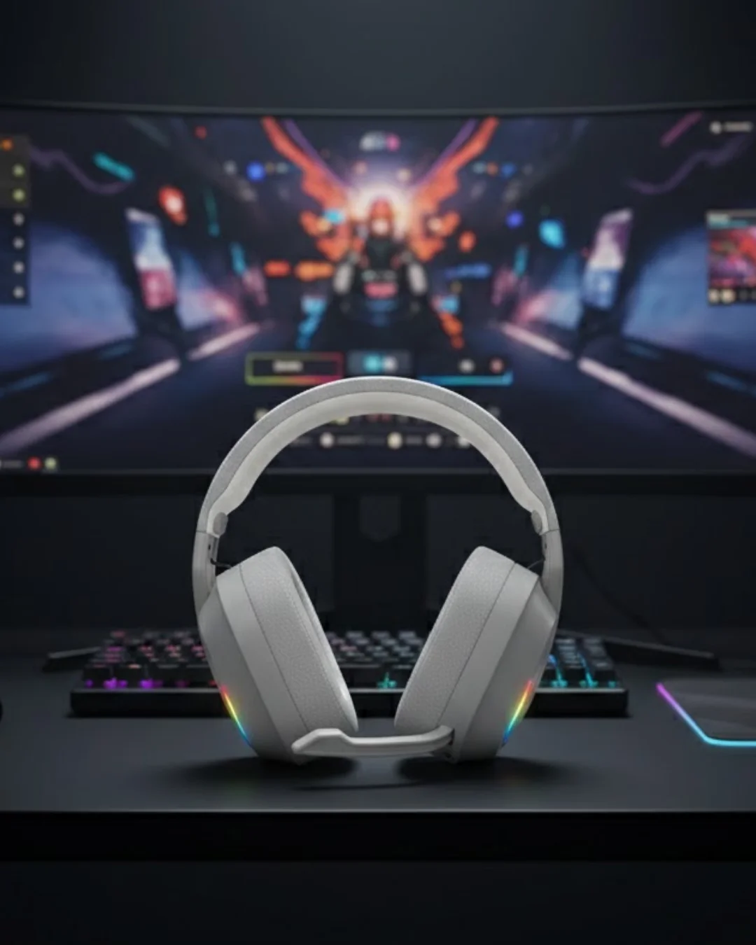 Hafif ve Ergonomik Kablosuz Kulaklık IPX5 Ter Dayanıklı