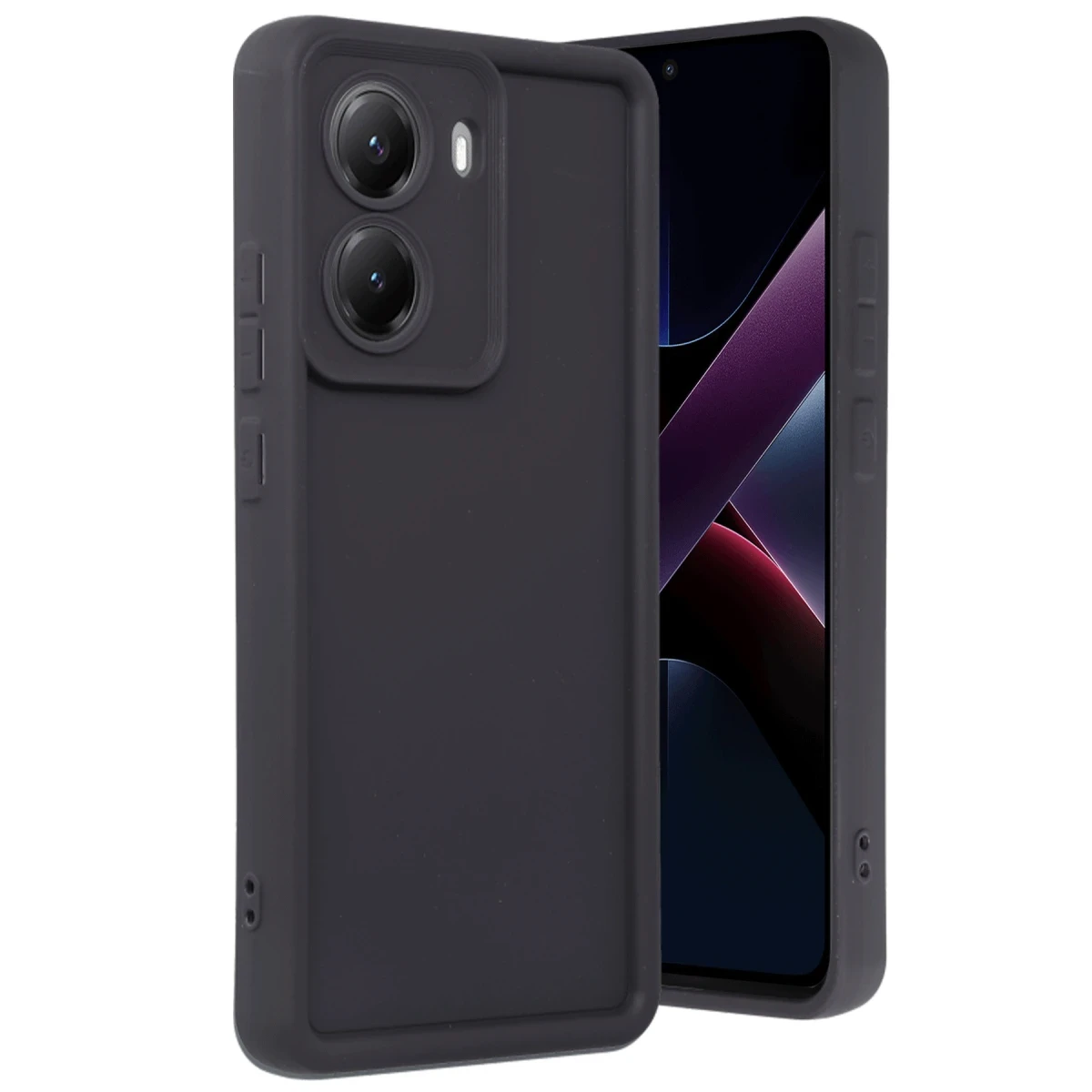 Xiaomi Poco X7 Pro Viera Silikon - Siyah