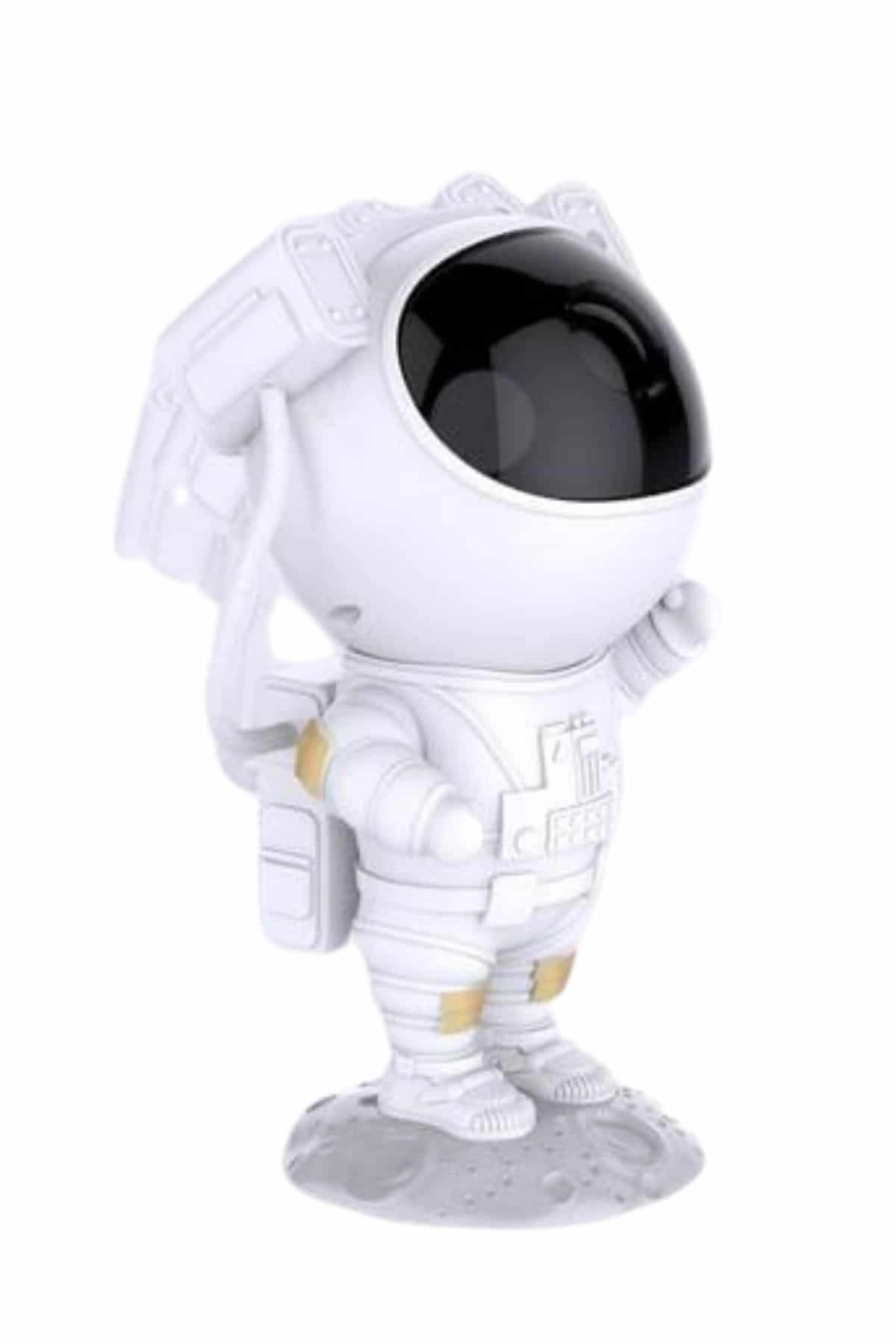 Bluetooth Hoparlör ve Kumandalı Astronot Lamba Seti