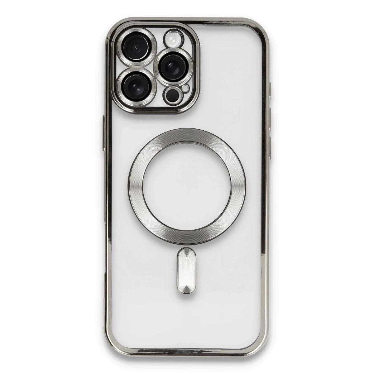 Apple iPhone 16 Pro Max Kılıf Kross Magneticsafe Kapak - Titan Gri