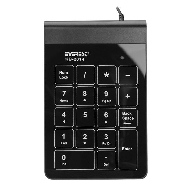Everest KB-2014 USB Dokunmatik Numerik Standart Klavye