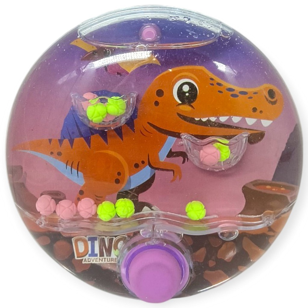 Dino Adventure Su Oyunu - Klasik Basmalı Eğlence  - Mor