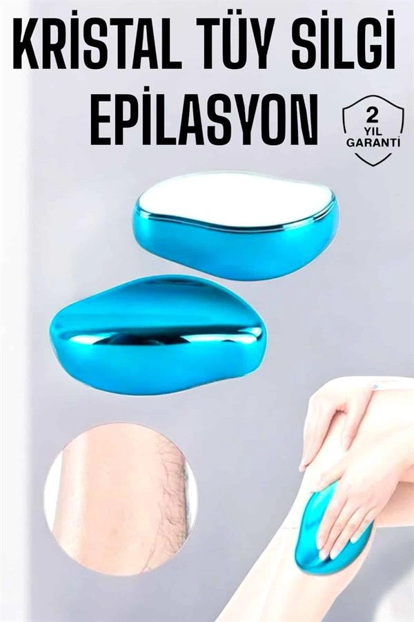 Yıkanabilir Kristal Epilatör Bacaklar ve Kollar İçin