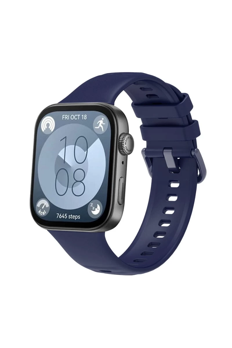 Huawei Watch Fit 3 Klasik Kordon - Lacivert