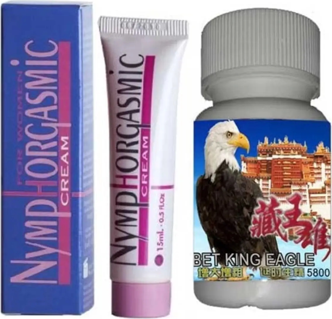 Süper Nymphorgasmic 15 Ml. Cream Kremi + T10 Hapı 10 Lu Kapsül