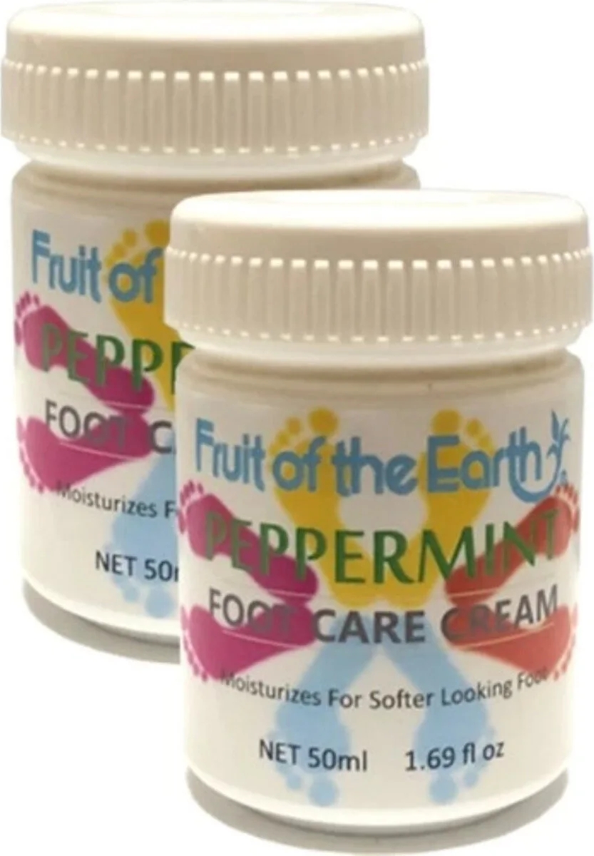 Foot Care Cream Cooling Peppermint 50 ml Ayak Bakım Kremi Nane Ferahlığı ve Kokusu 2 Adet