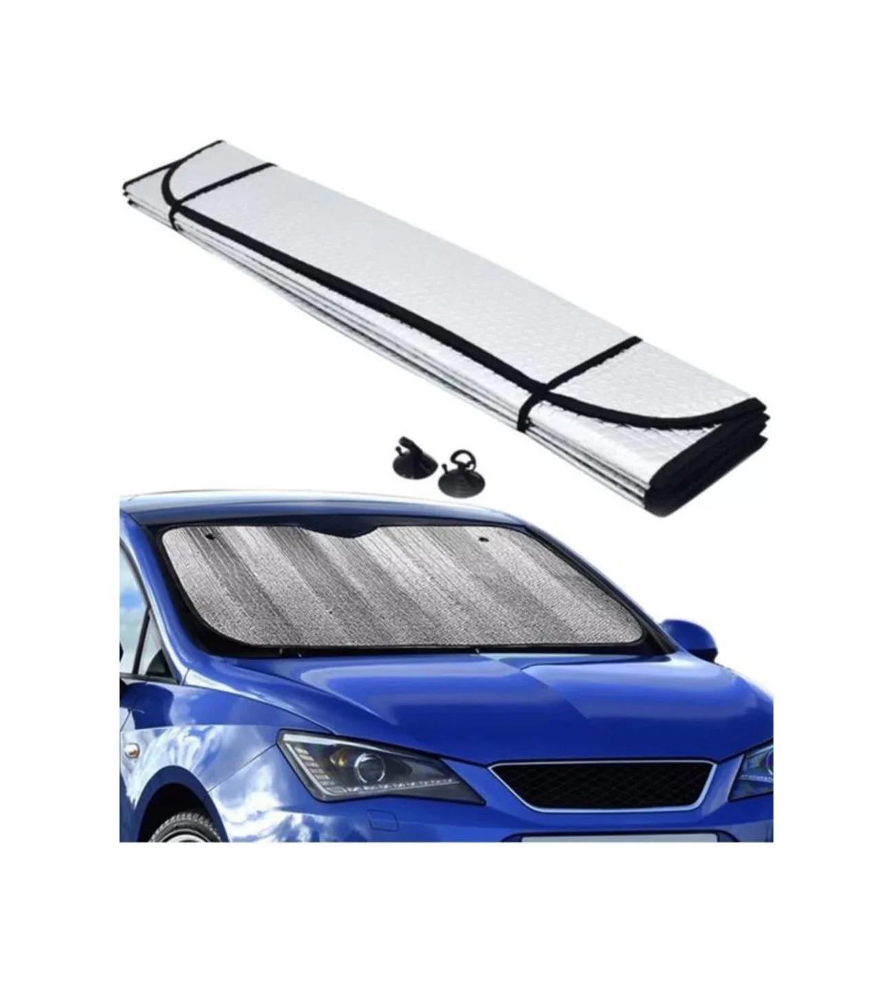 Isı ve UV Koruyucu Oto Ön Cam Güneşlik Dacia Duster Peugeot 3008 Skoda Superb Nissan Qashqai