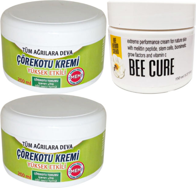 Çörekotu Çörek Otu Kremi Büyük XL Boy 200 ml Green + Bee Cure 150 ml Krem