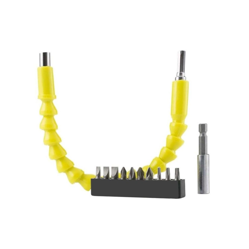 Esnek Bükülebilir Bits Uzatma Seti 300 Mm 12 Parça