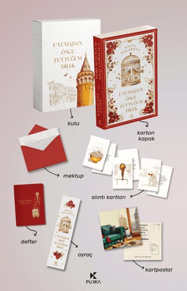 Uyumadan Önce Tuttuğum Dilek (Kutulu)