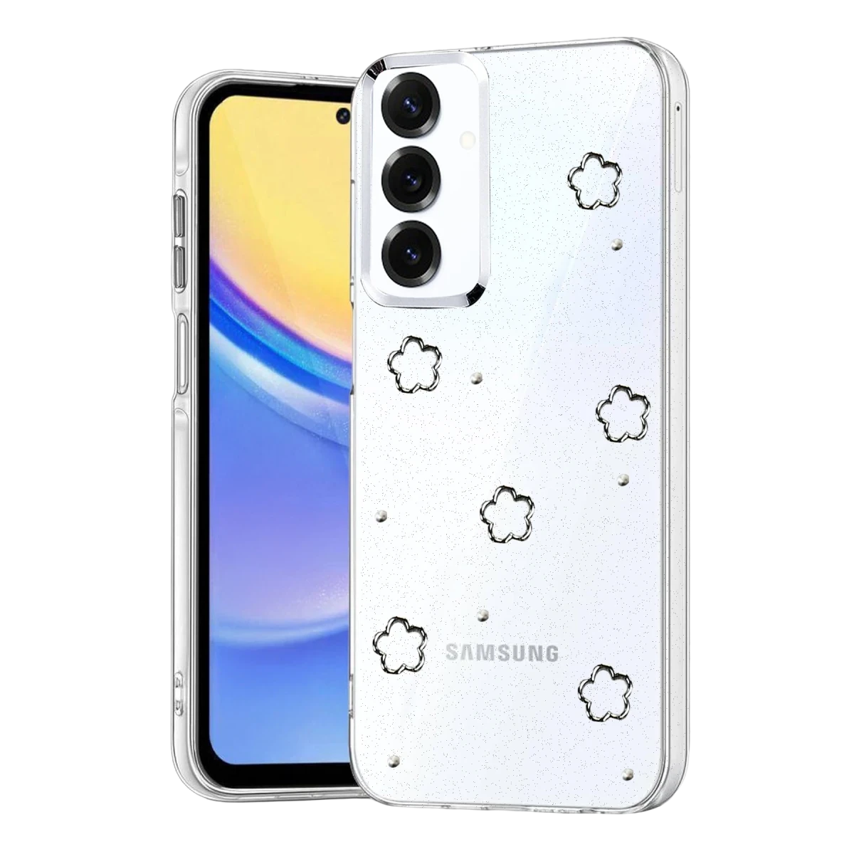 Samsung Galaxy A16 5G Fiyonk Desenli Kapak - Desen 2