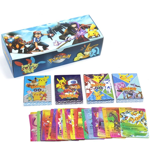 Eğlenceli Pokemon Oyun Kartı 6x9 cm Koleksiyon Seti
