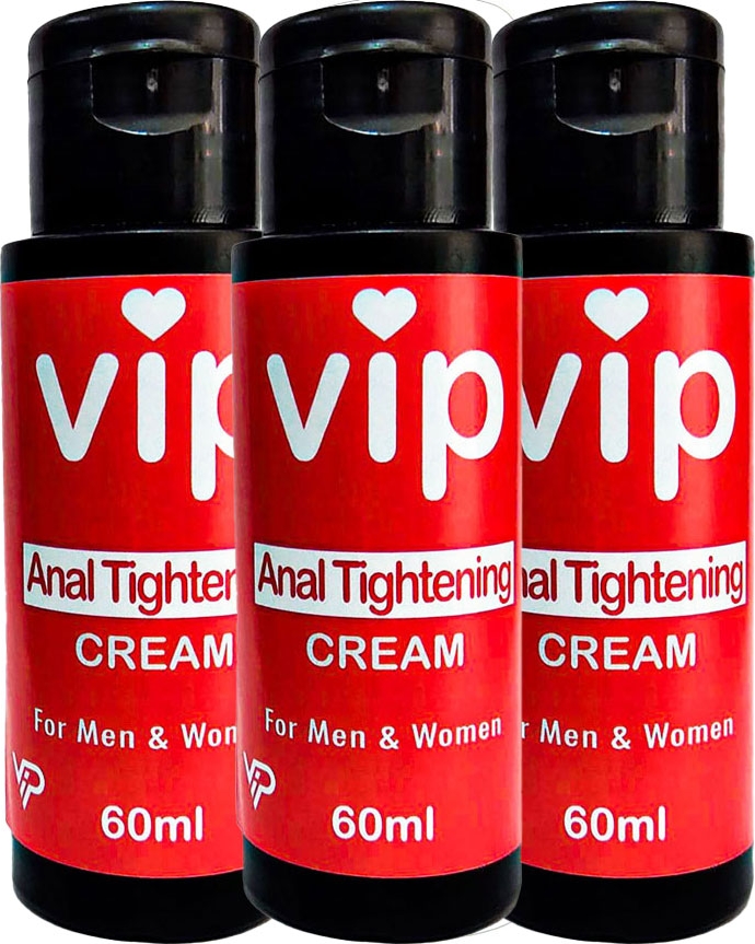 Vip Hem Kadın Hem Erkekler Için Analtightening Cream 3 Adet Analdaraltıcı Sıkılaştırıcıkrem 60 ml
