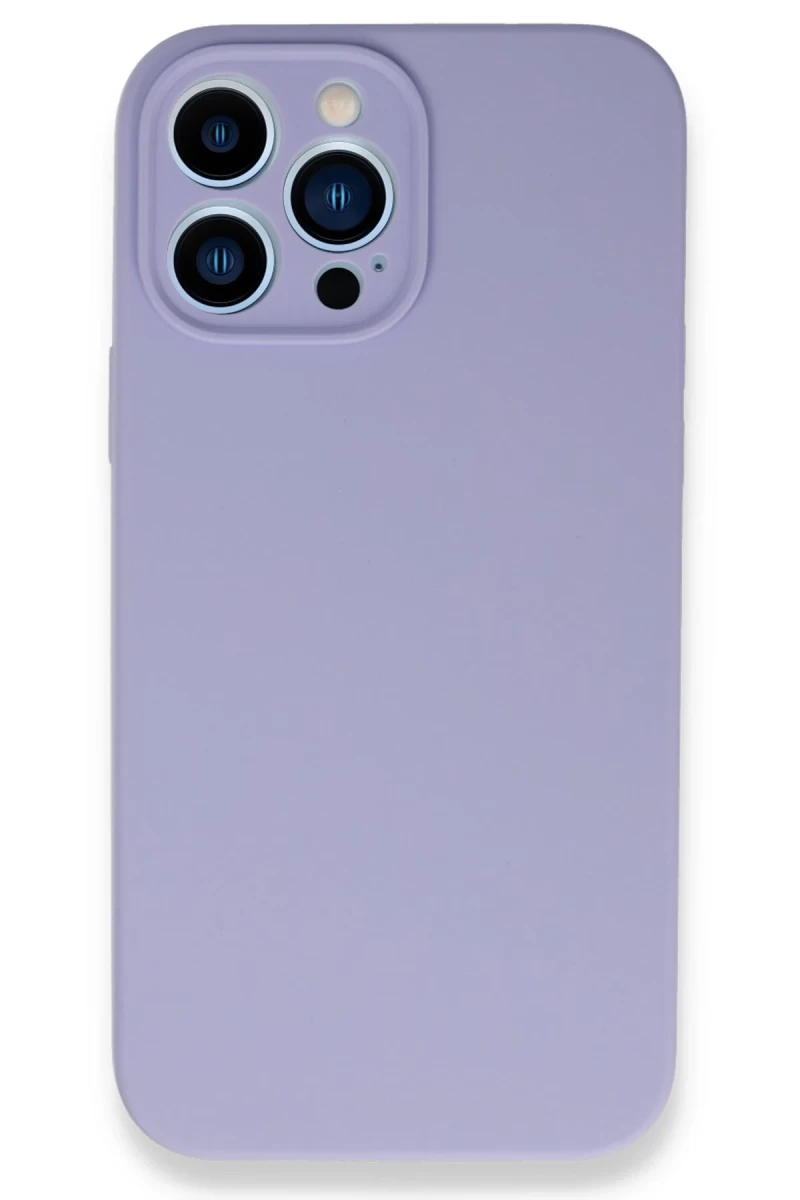 Apple iPhone 13 Pro Max Uyumlu Kılıf Lansman Legant Silikon - Lila