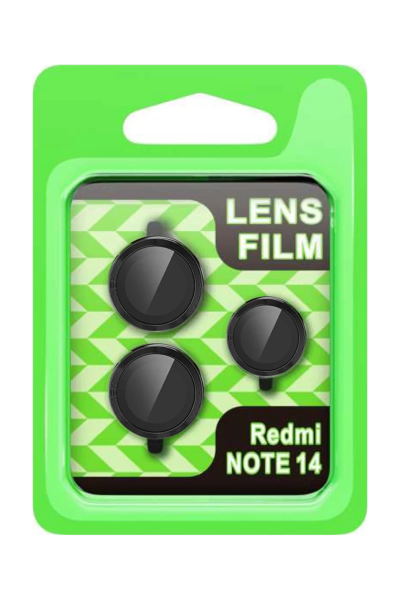 Xiaomi Note 14 5G Raze Metal Kamera Lens - Siyah