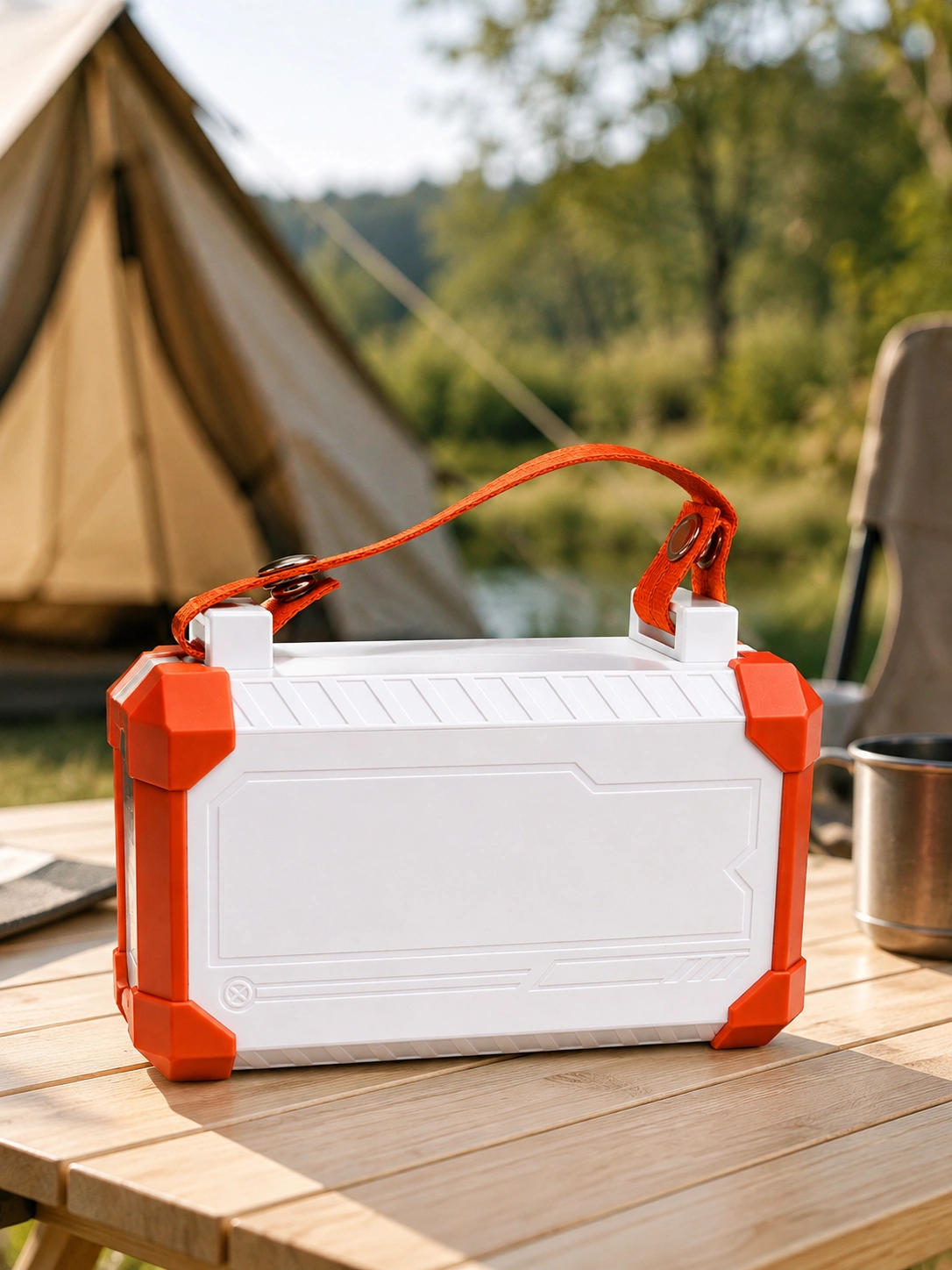 Hızlı Şarjlı 60000 mAh Powerbank 4 Kablolu Seyahat İçin