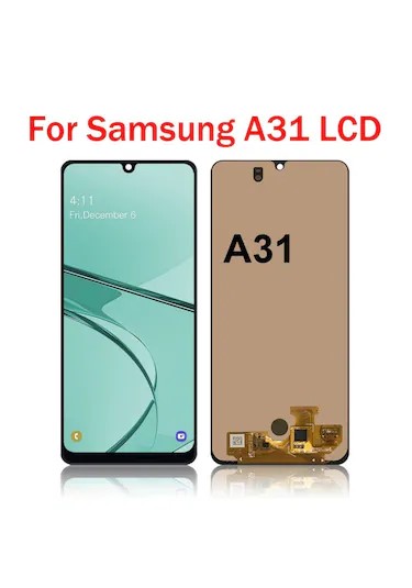 Samsung A31 SERVİS Dokunmatik ekran (Siyah)