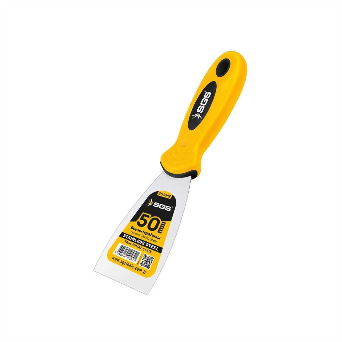 SGS 582 Spatula Paslanmaz Çelik 50 mm