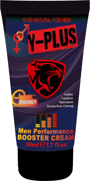 Y-Plus Cream 50 ml 4 Adet Erkeklere Katılaştırıcı Hareketlendirici Özel Krem