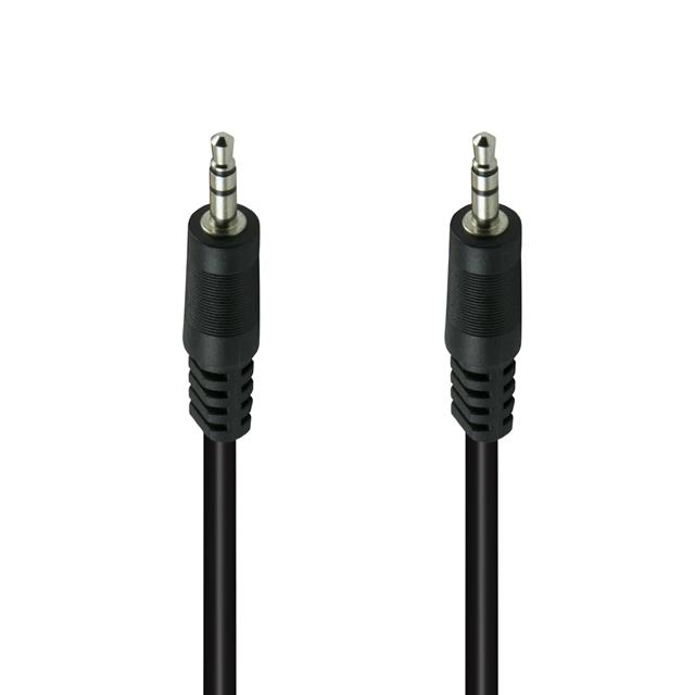 PM-1843 Siyah 3.5Mm Erkek-Erkek 5 Metre Stereo Aux Ses Kablosu
