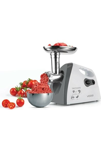 Harlem Gurme H-020-022 Beyaz Elektrikli Et Kıyma Makinesi 2200W
