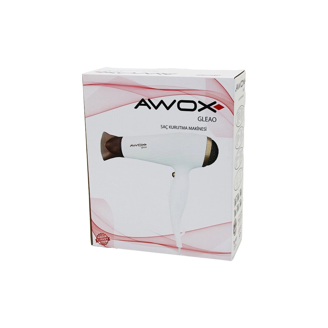 Beyaz Fön Makinesi 1700-2000W Soğuk Üfleme 3 Sıcaklık
