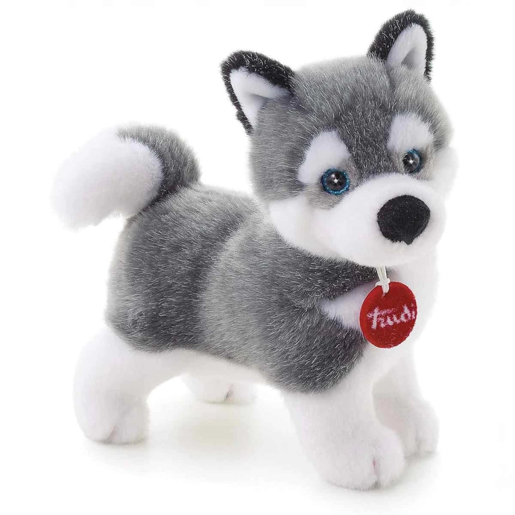 Sevimli Peluş Husky 20 cm Çocuklar İçin