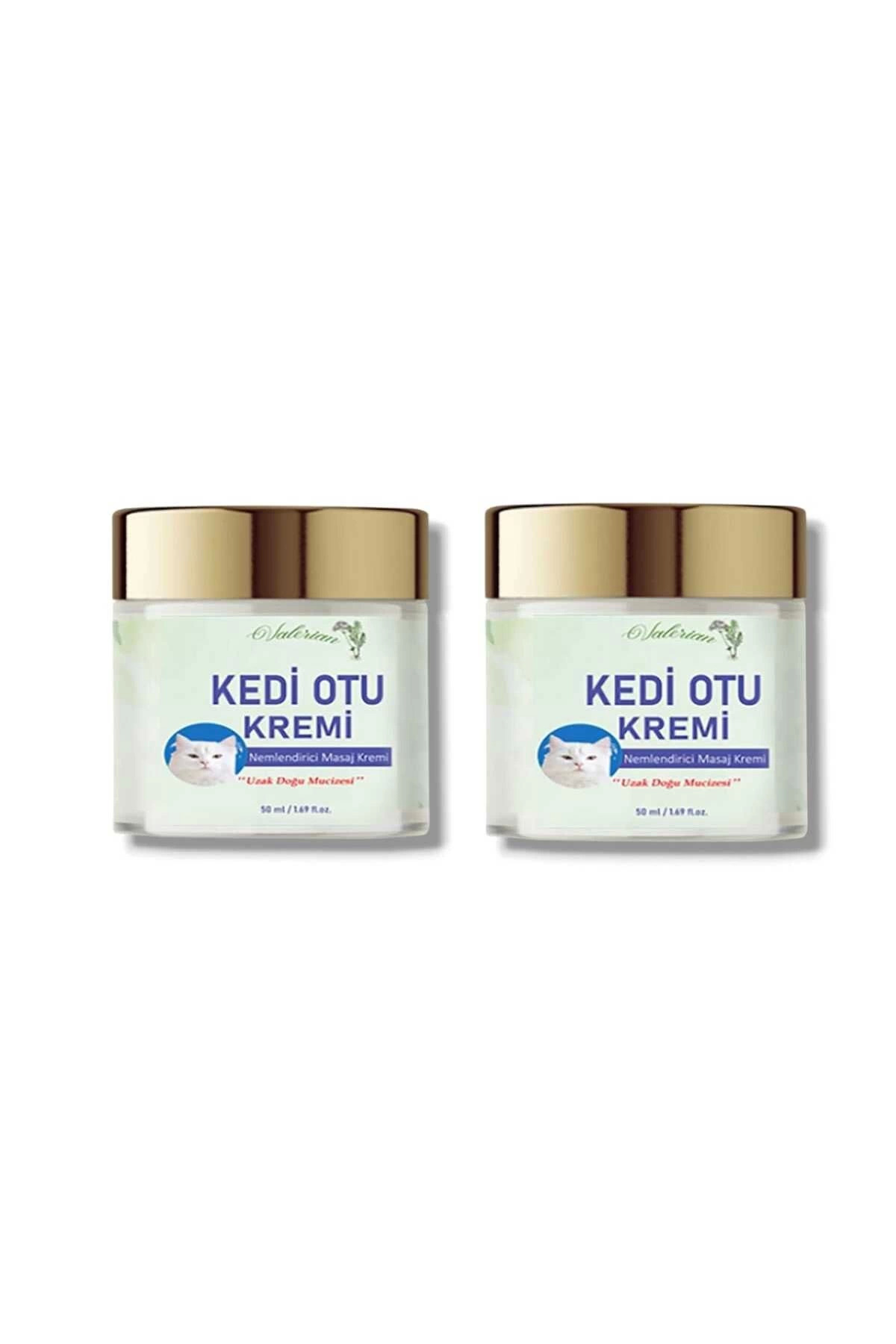 Kedi Otu Kremi Uzak Doğu Mucizesi Doğal Etkili Rahatlatıcı Krem  50 ML X 2 Adet