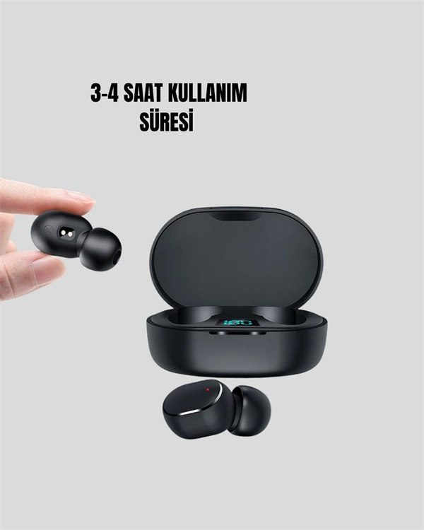 Bluetooth Kulaklık Stereo Dokunmatik Kontrol 10 Metre Uzaklık