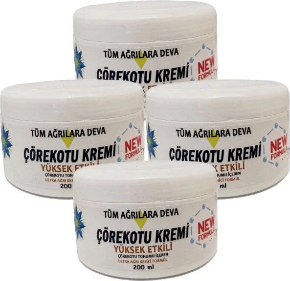 Süper Çörek Otu Kremi 200 ml 4 Adet