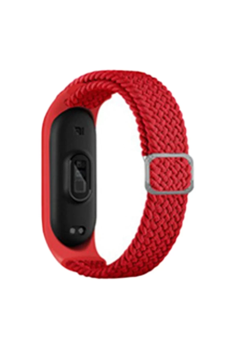 Xiaomi Mi Band 7 Uyumlu Star Kordon - Kırmızı