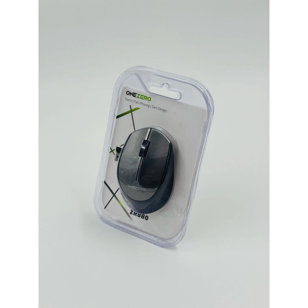 Ergonomik Kablosuz Mouse 2.4 Ghz Gri Renk Ofis Kullanımı