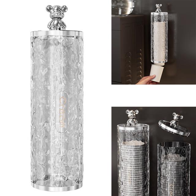 SN-27110 Kendinden Yapışkanlı Plastik - Karton Bardak Dispenseri