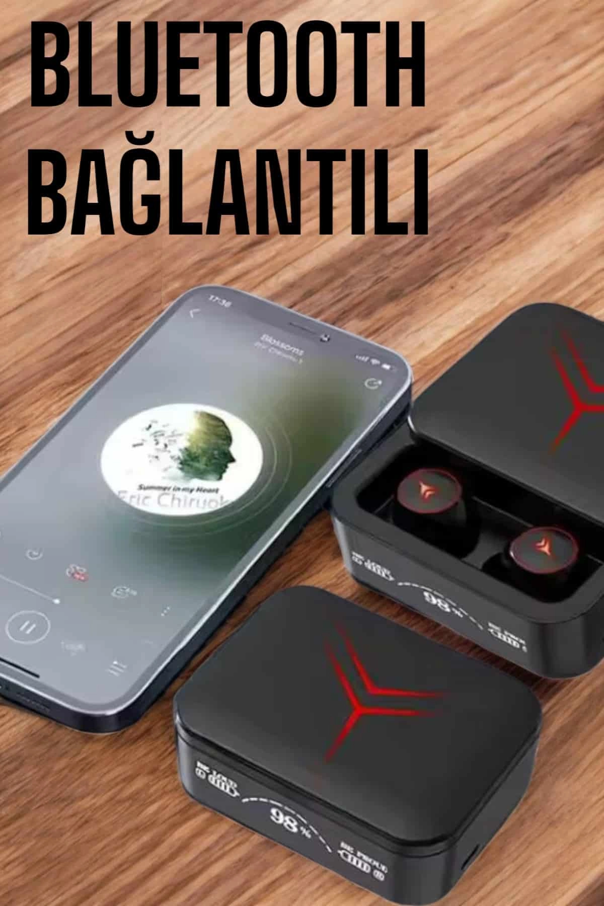 Kulaklık Powerbank Özelliği TWS Kulaklık Yüksek Ses Kalitesi (Bluetooth Model)