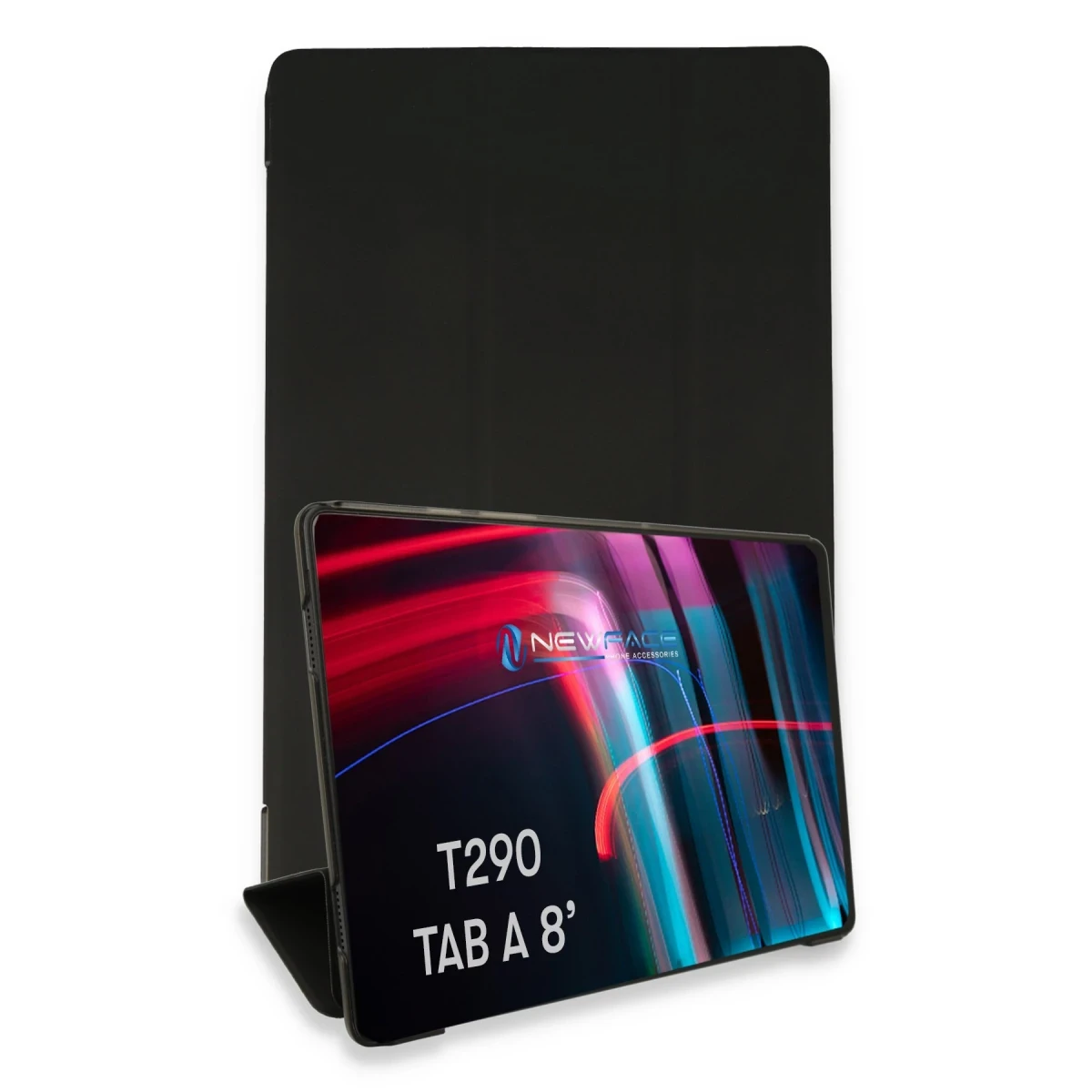 Samsung Galaxy T290 Tab A 8 Kılıf Tablet Smart Kılıf - Siyah
