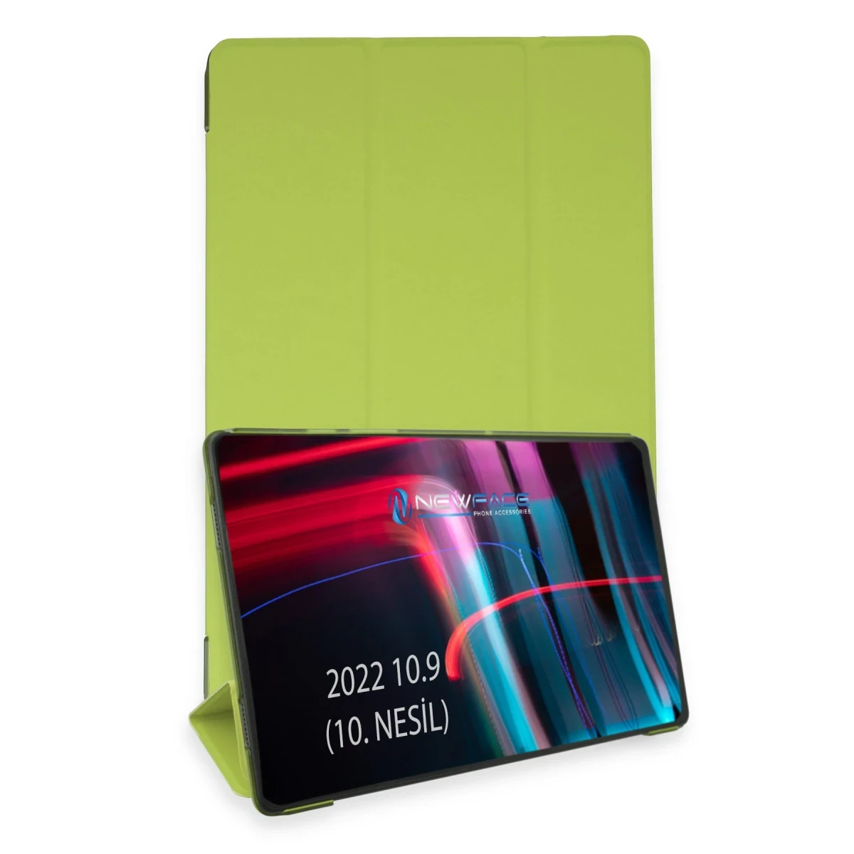 Apple iPad 2025 10.9 10.Nesil (A16) Kılıf Tablet Smart Kılıf - Açık Yeşil
