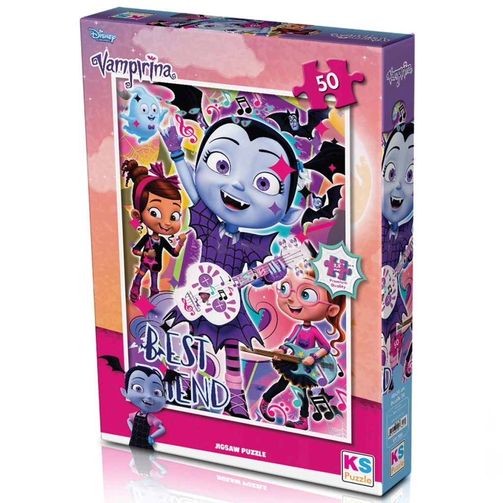 Eğlenceli Vampirina 50 Parça Puzzle Oyun