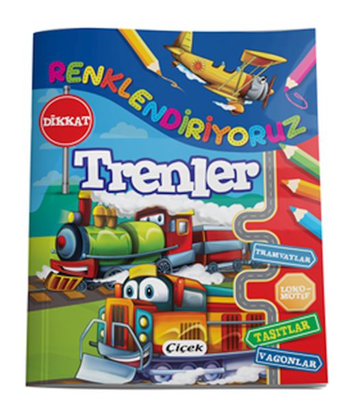 Renklendiriyoruz - Trenler