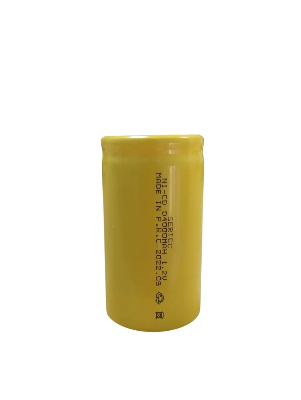 D Büyük Boy Ni-CD Şarjlı Pil 1.2V 4000 Mah